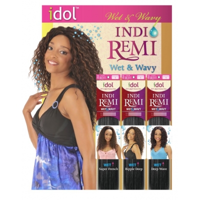 IDOL INDIAN 100% Human Remi WET&WAVY (RIPPLE DEEP) 14s